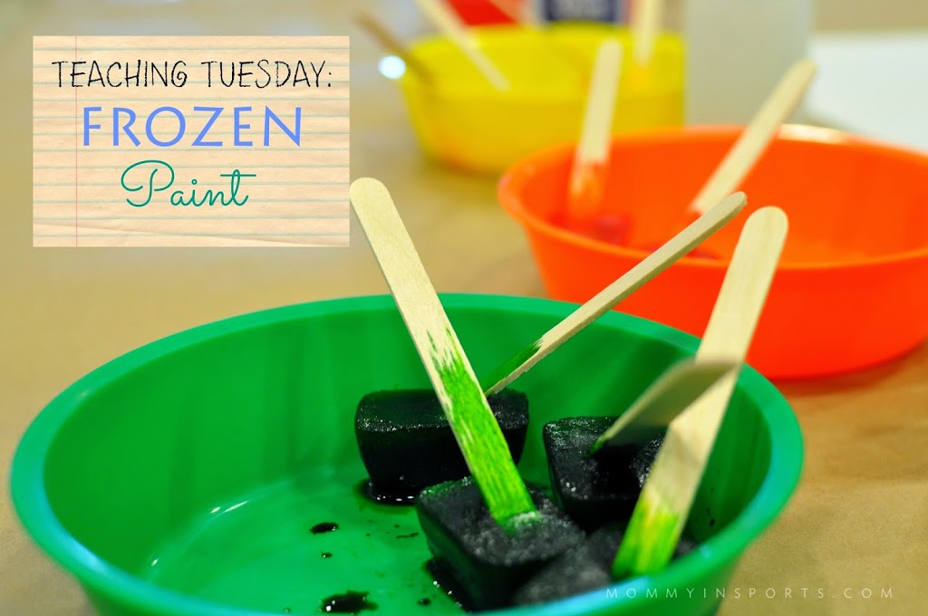 TEACHING TUESDAY Frozen Paint Kristen Hewitt